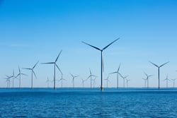 Windpark Fryslân offshore windfarm